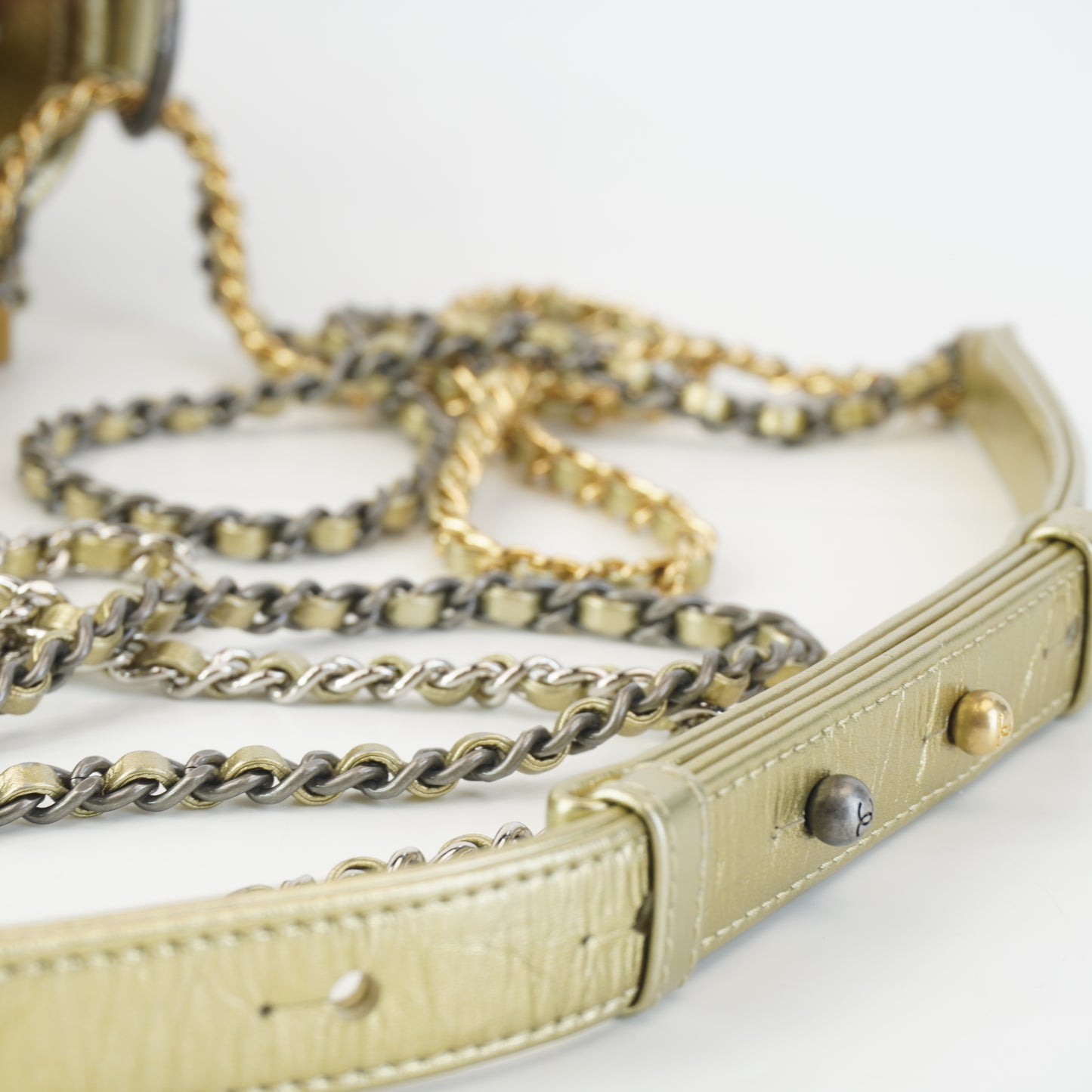 Chanel Gabrielle Hobo Bag Medium Gold