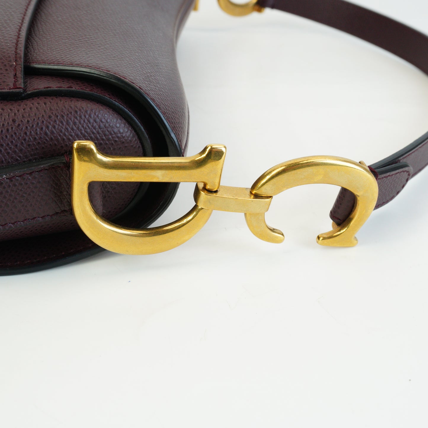 Dior	Saddle Medium Dark Brown GHW