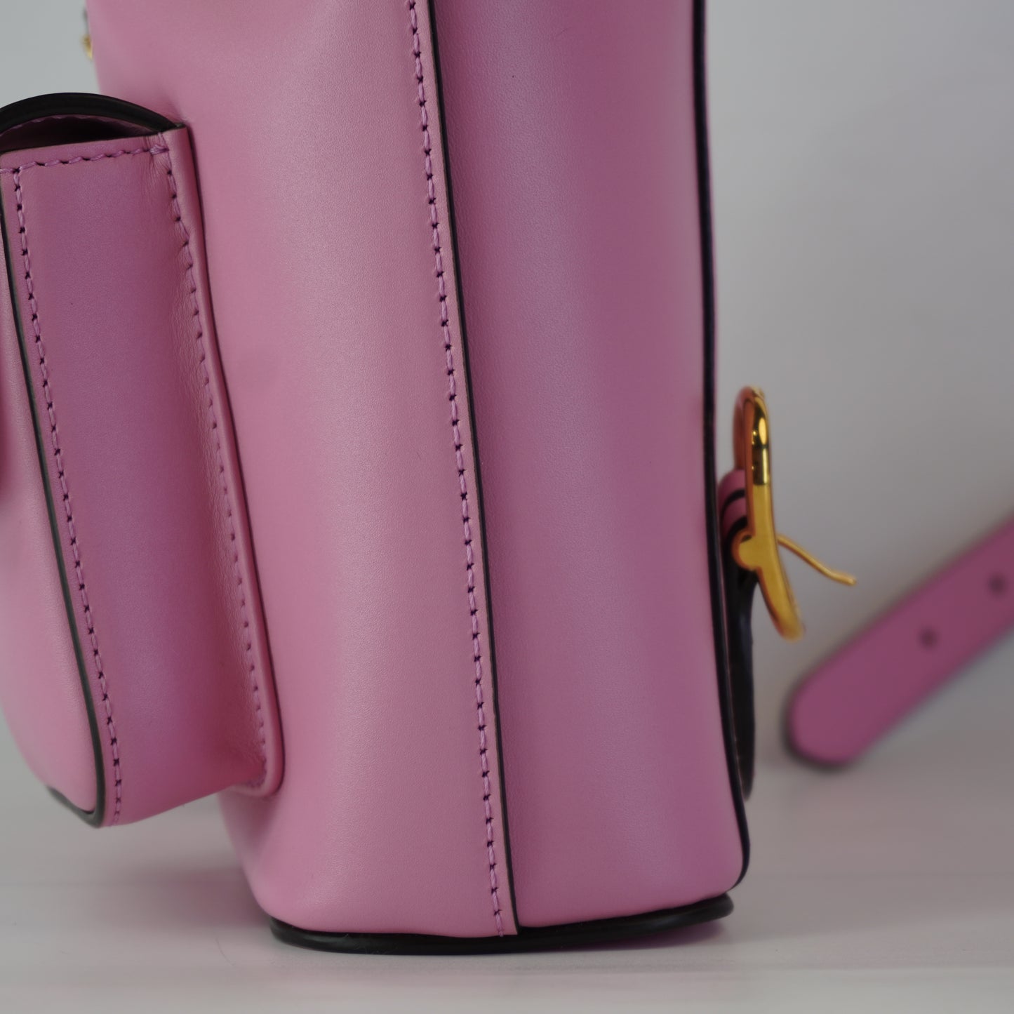 Gucci Small Bamboo Backpack Pink