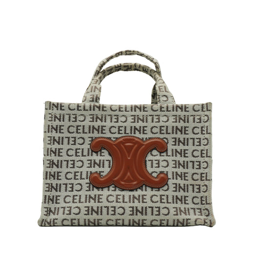Celine	Cabas Thais Tote Small Bag GHW