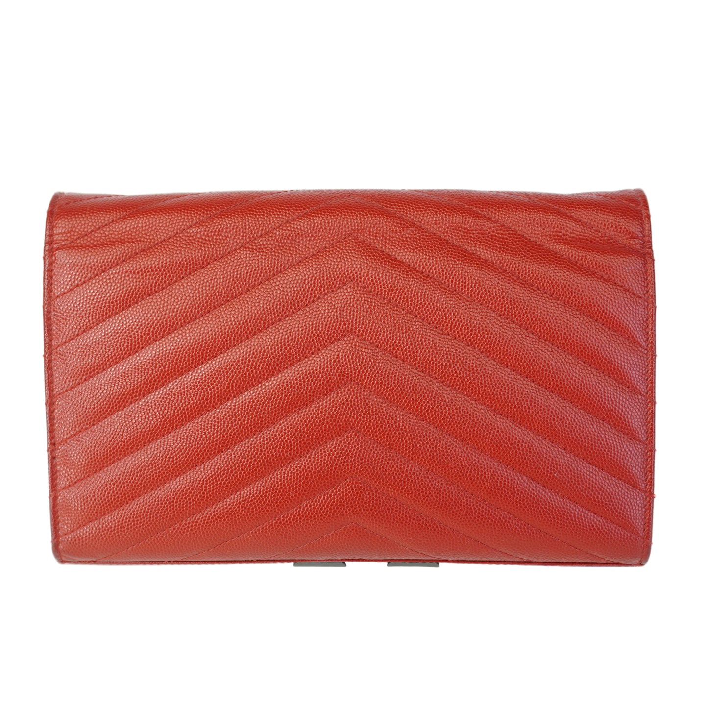 YSL Envelope WOC Red
