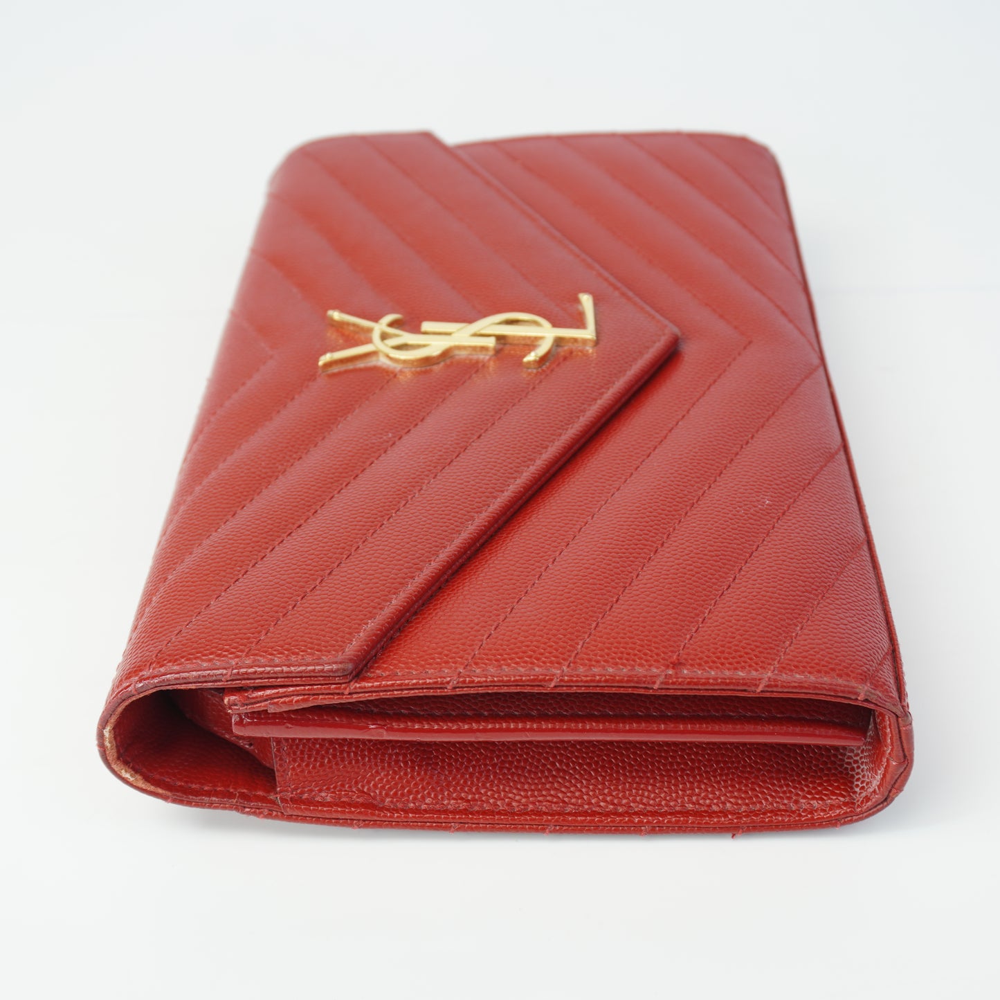 YSL Envelope WOC Red