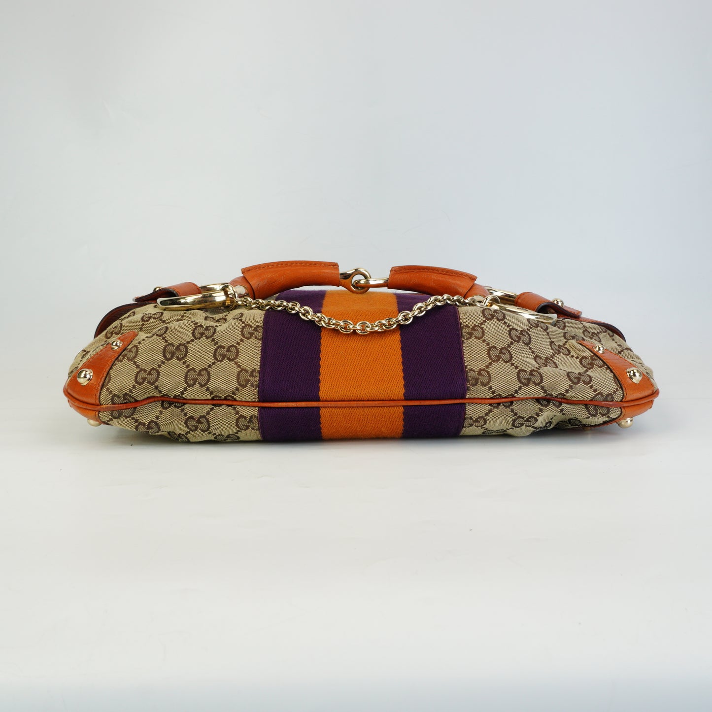Gucci GG Canvas Web Stripe Large GHW