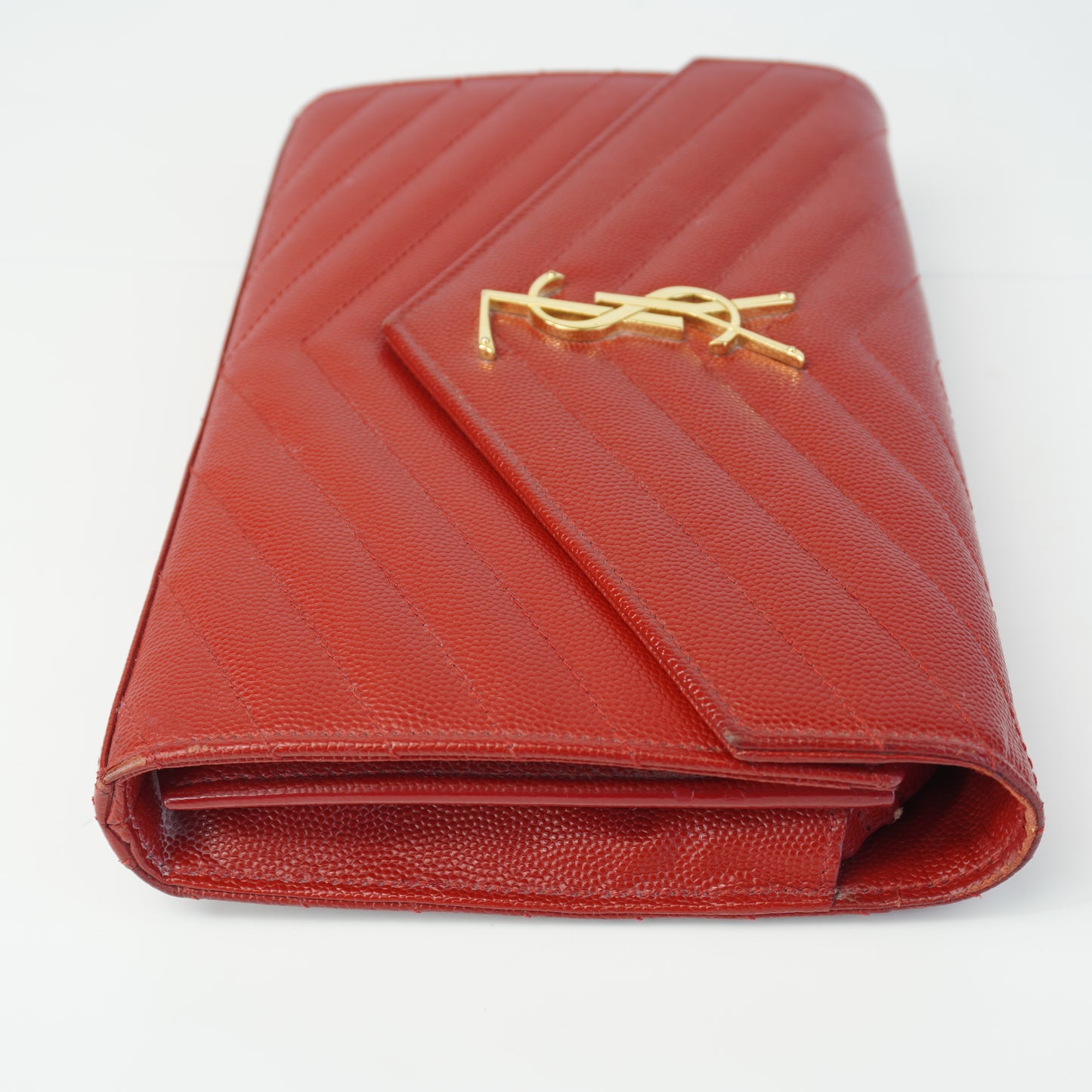 YSL Envelope WOC Red