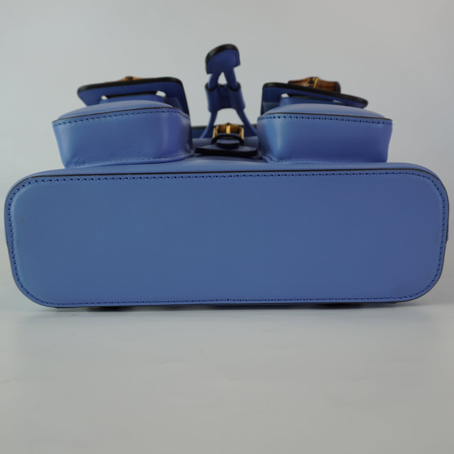 Gucci Small Bamboo Backpack Light Blue