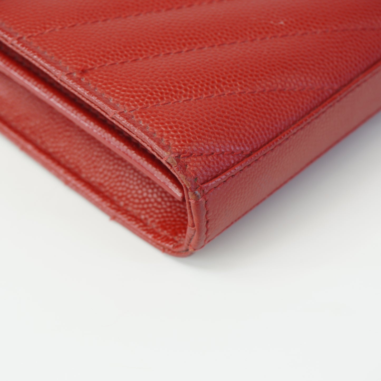 YSL Envelope WOC Red