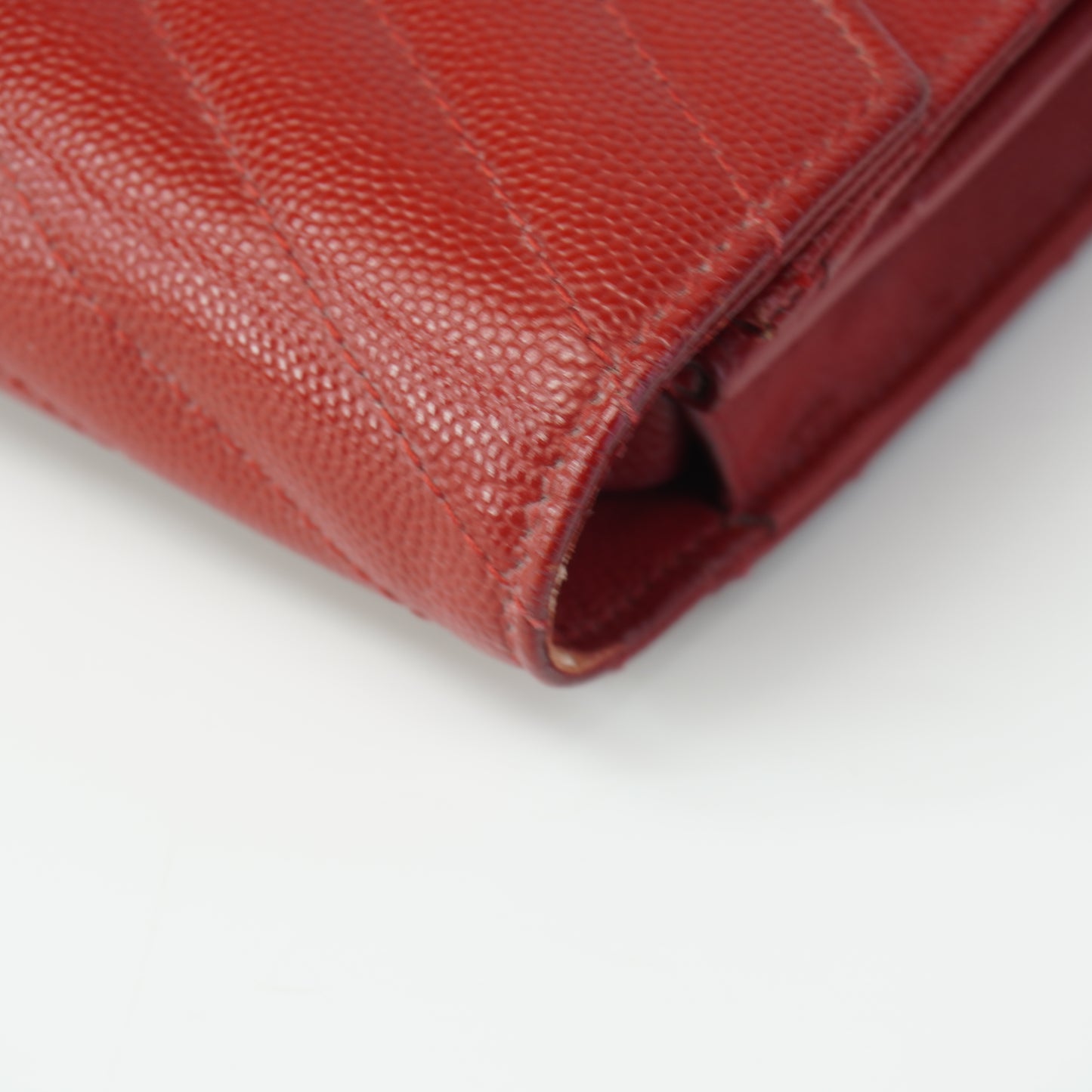 YSL Envelope WOC Red