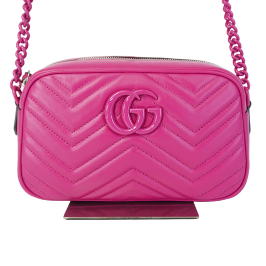 Gucci GG Marmont Camera Bag Pink