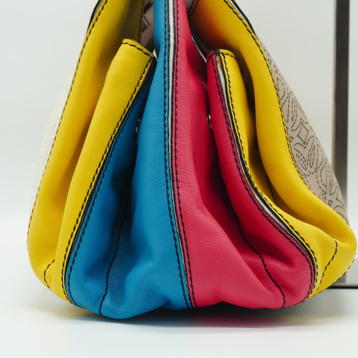 Loewe	Anagram Coated Canvas Kite Baguette Shoulder Bag