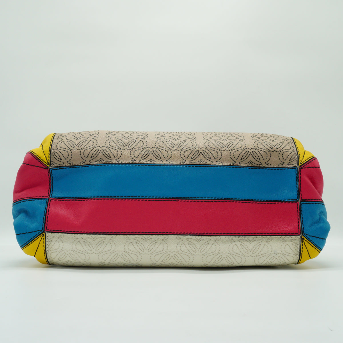 Loewe	Anagram Coated Canvas Kite Baguette Shoulder Bag