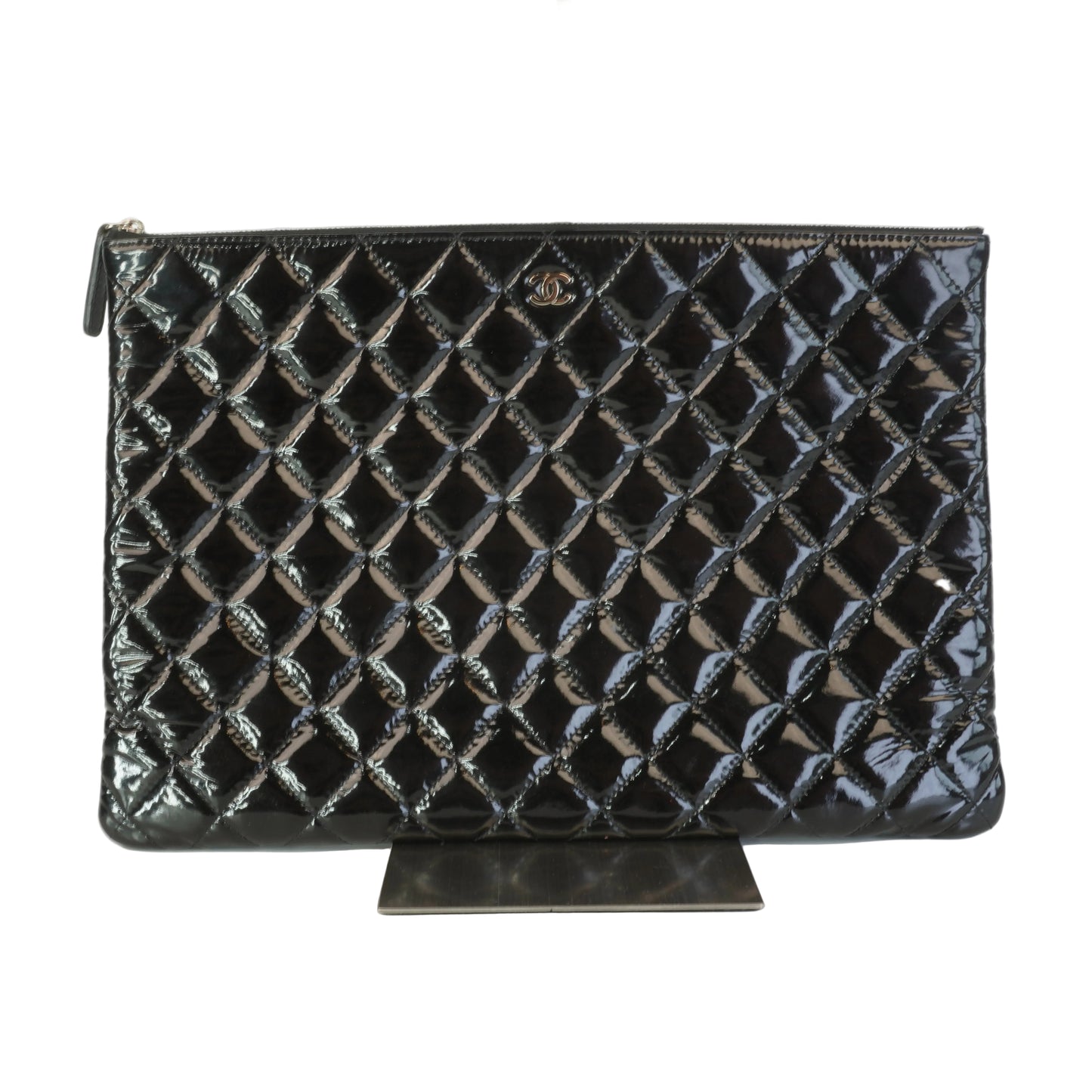 Chanel PATENT O-CASE CLUTCH