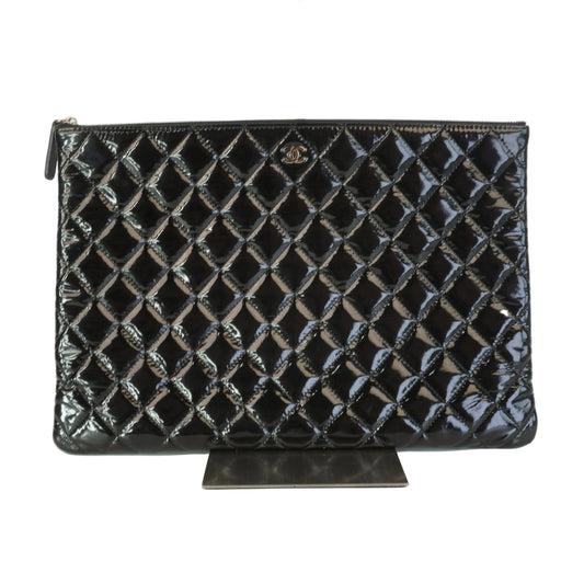 Chanel PATENT O-CASE CLUTCH
