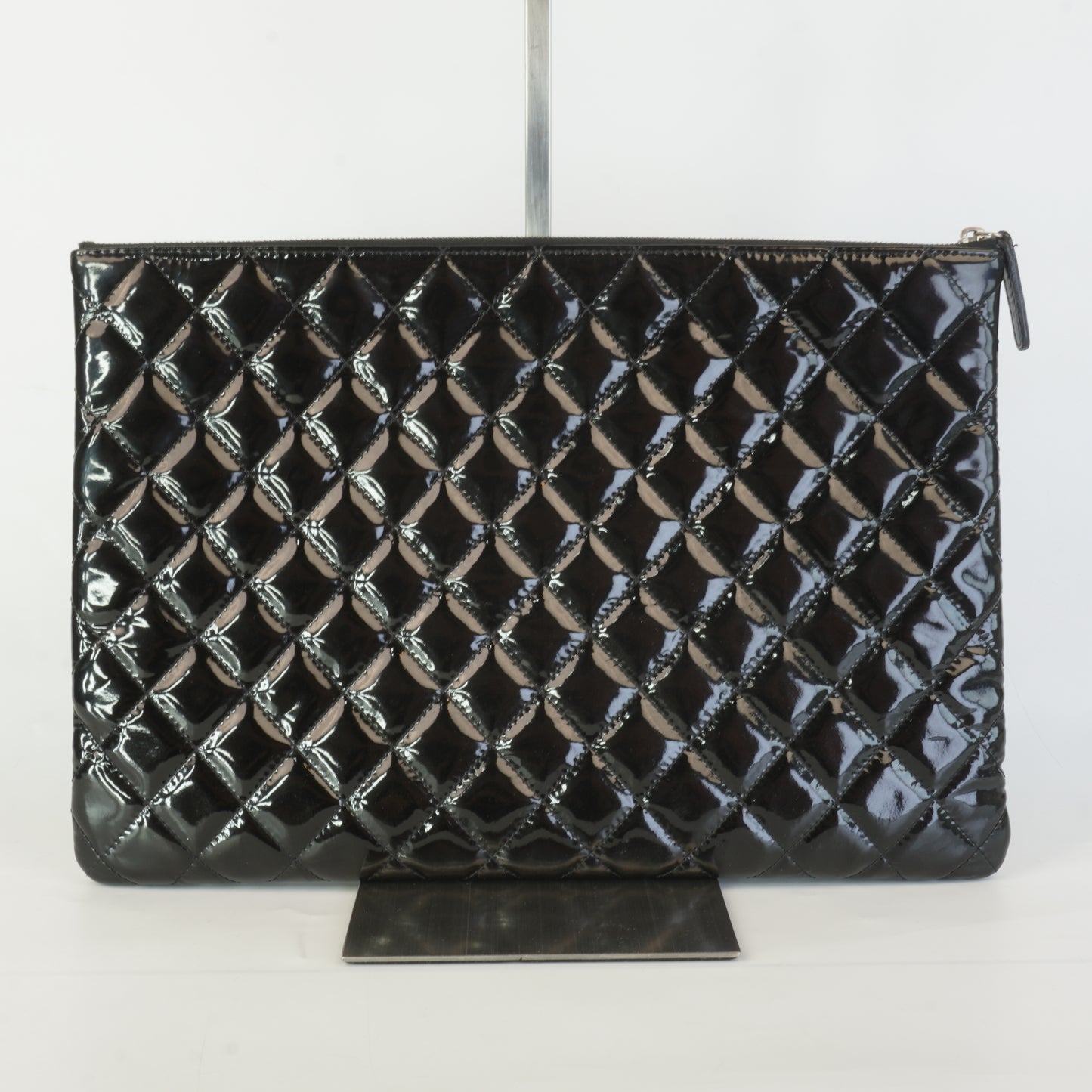 Chanel PATENT O-CASE CLUTCH