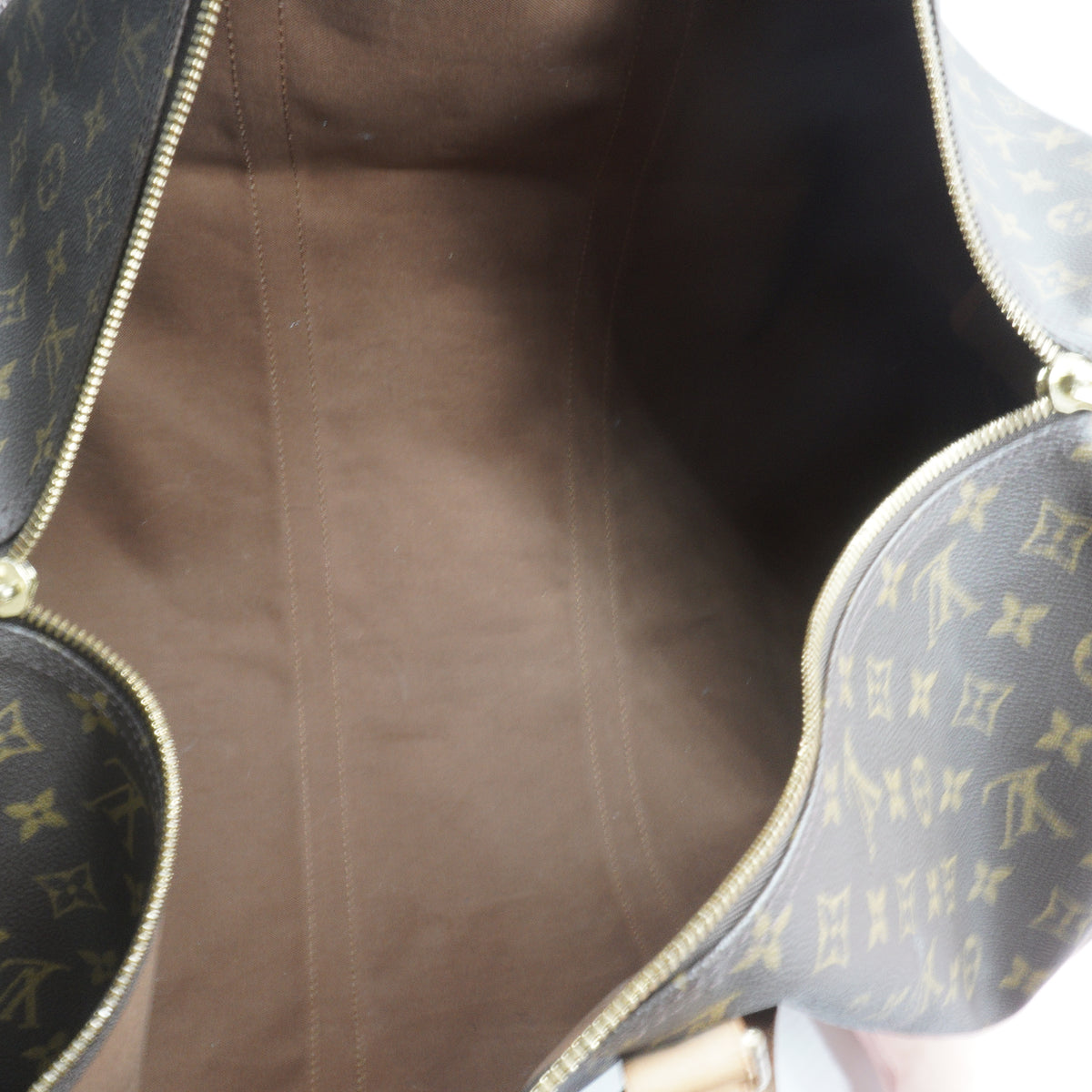 Louis Vuitton	keepall 60 monogram canvas GHW