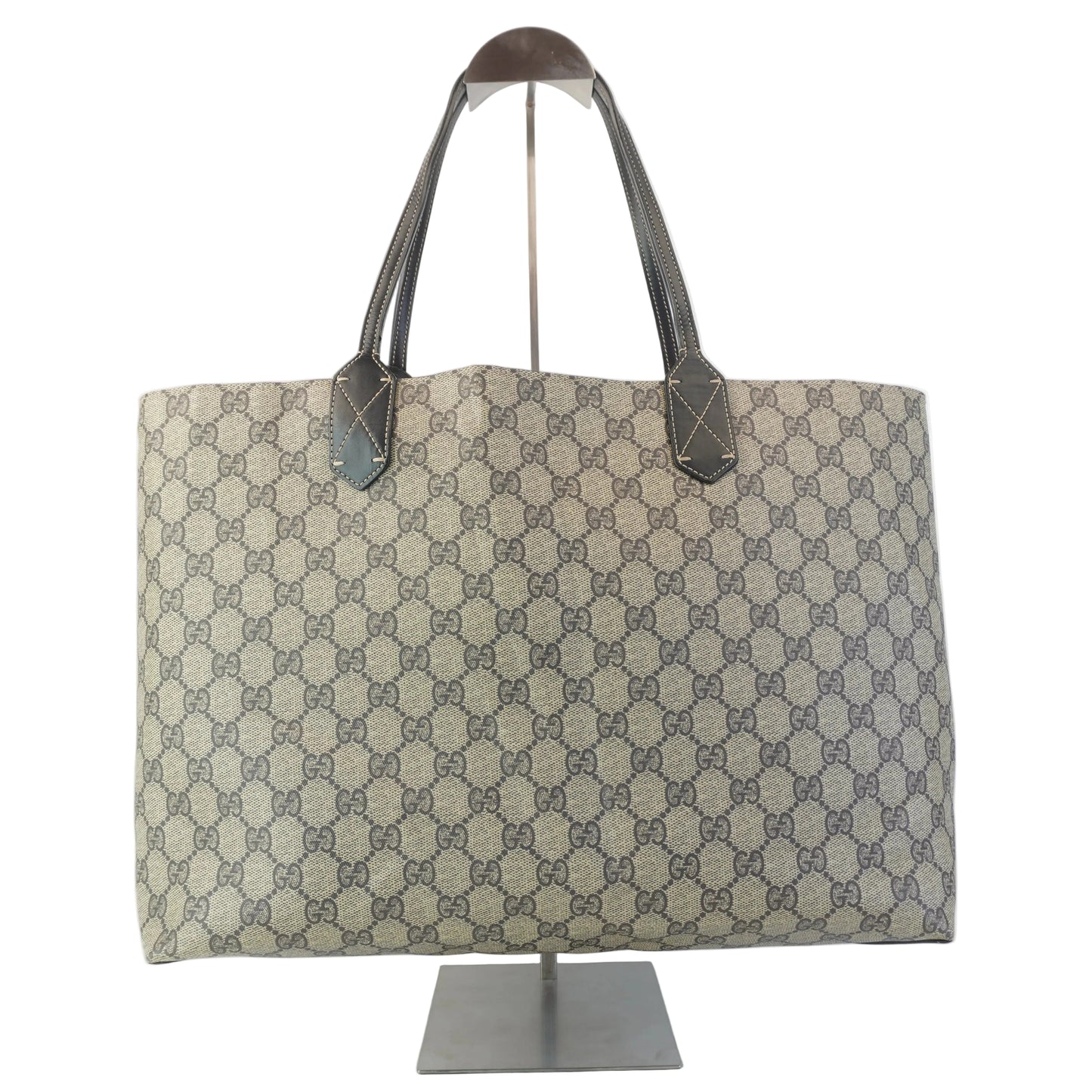Gucci GG Supreme Reversible Tote Beige/Black