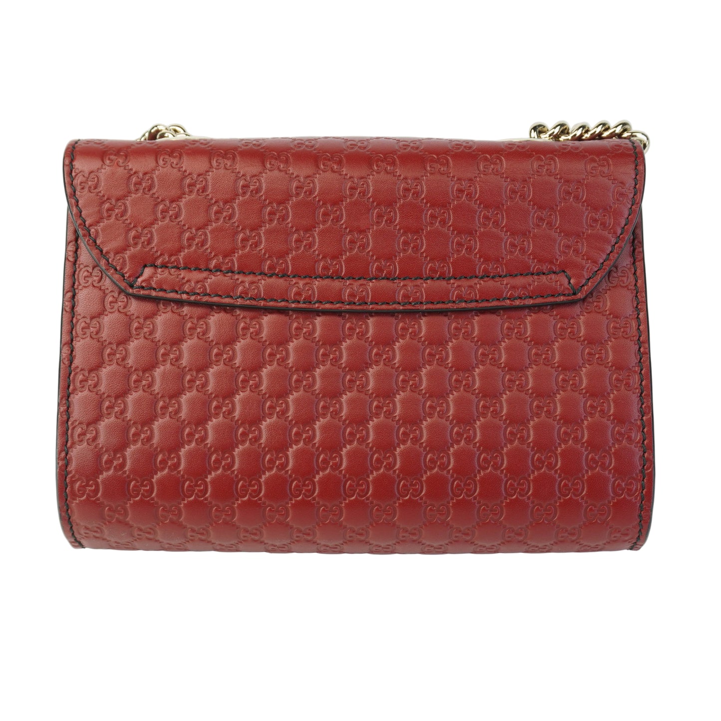 Gucci Microguccissima Emily Burgundy