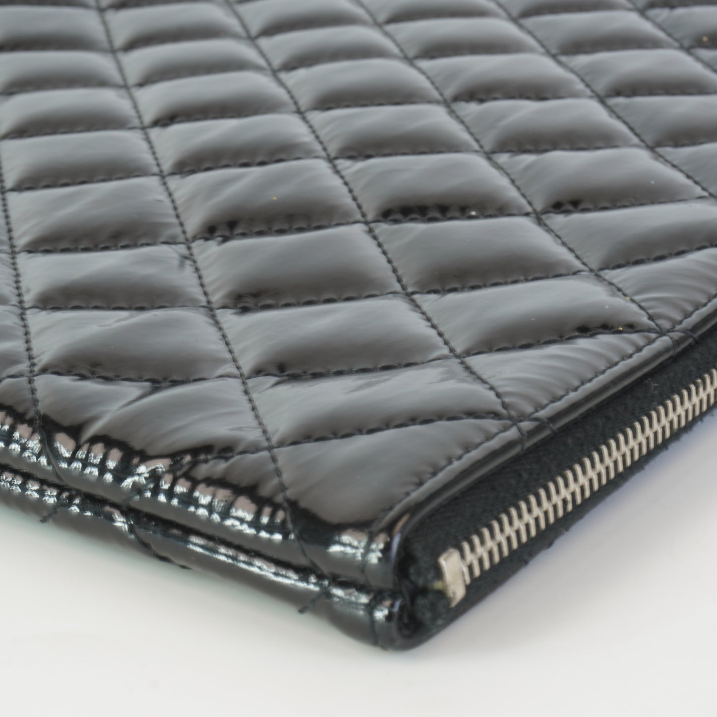 Chanel PATENT O-CASE CLUTCH