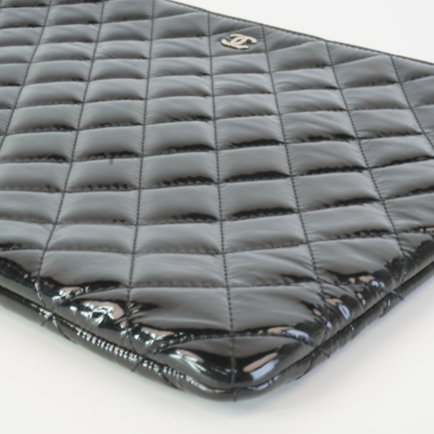 Chanel PATENT O-CASE CLUTCH