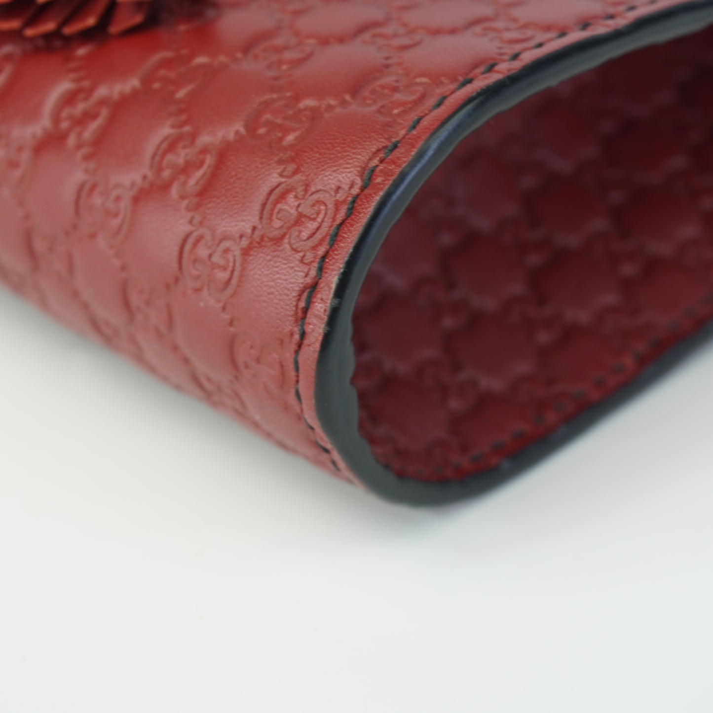 Gucci Microguccissima Emily Burgundy