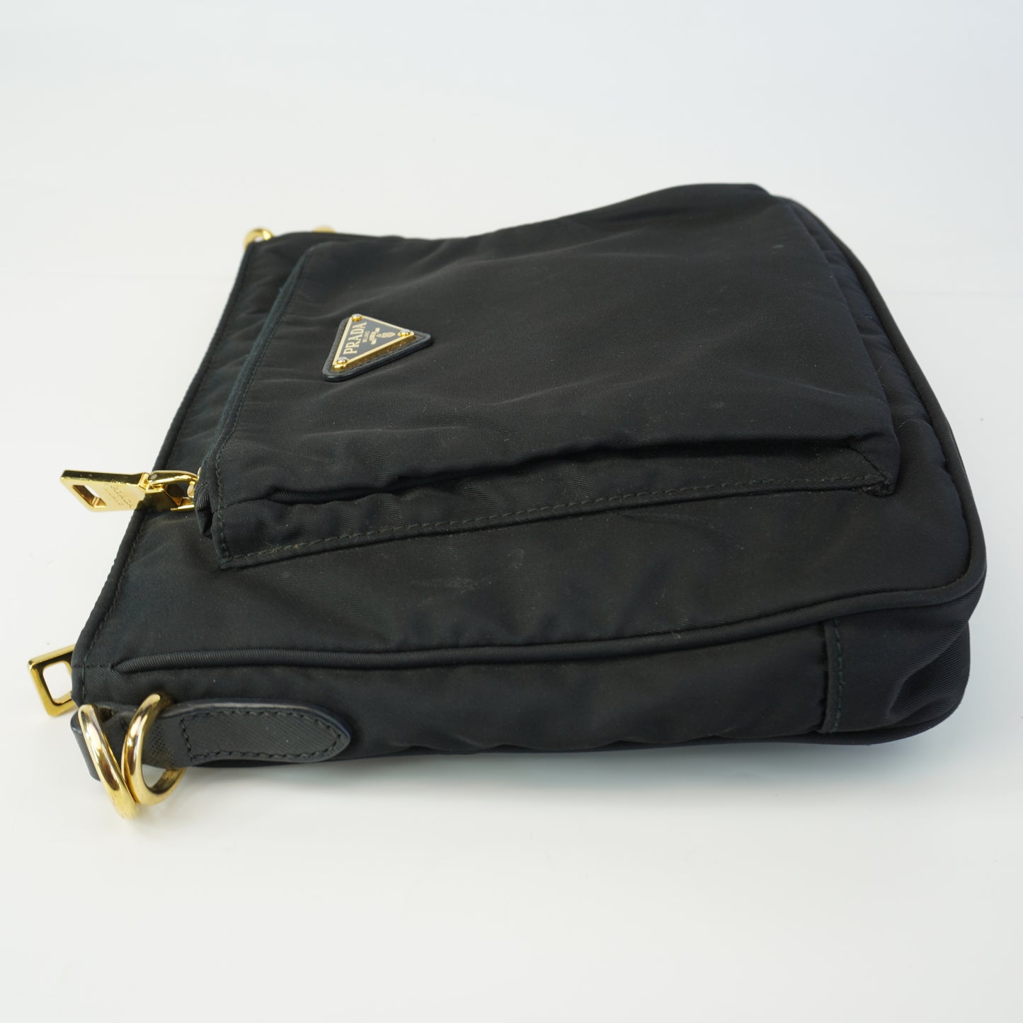 Prada Black Nylon Messenger