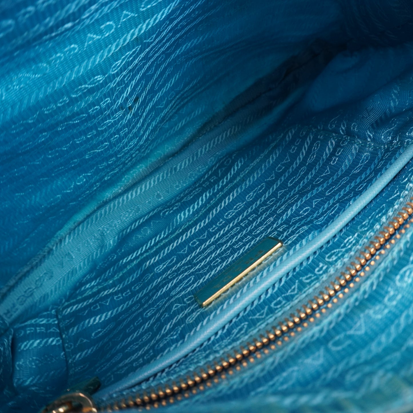 Prada Light Blue Nylon