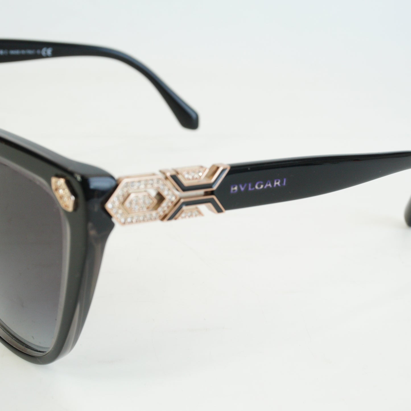 Bvlgari	Cat-eye Crystals Sunglasses