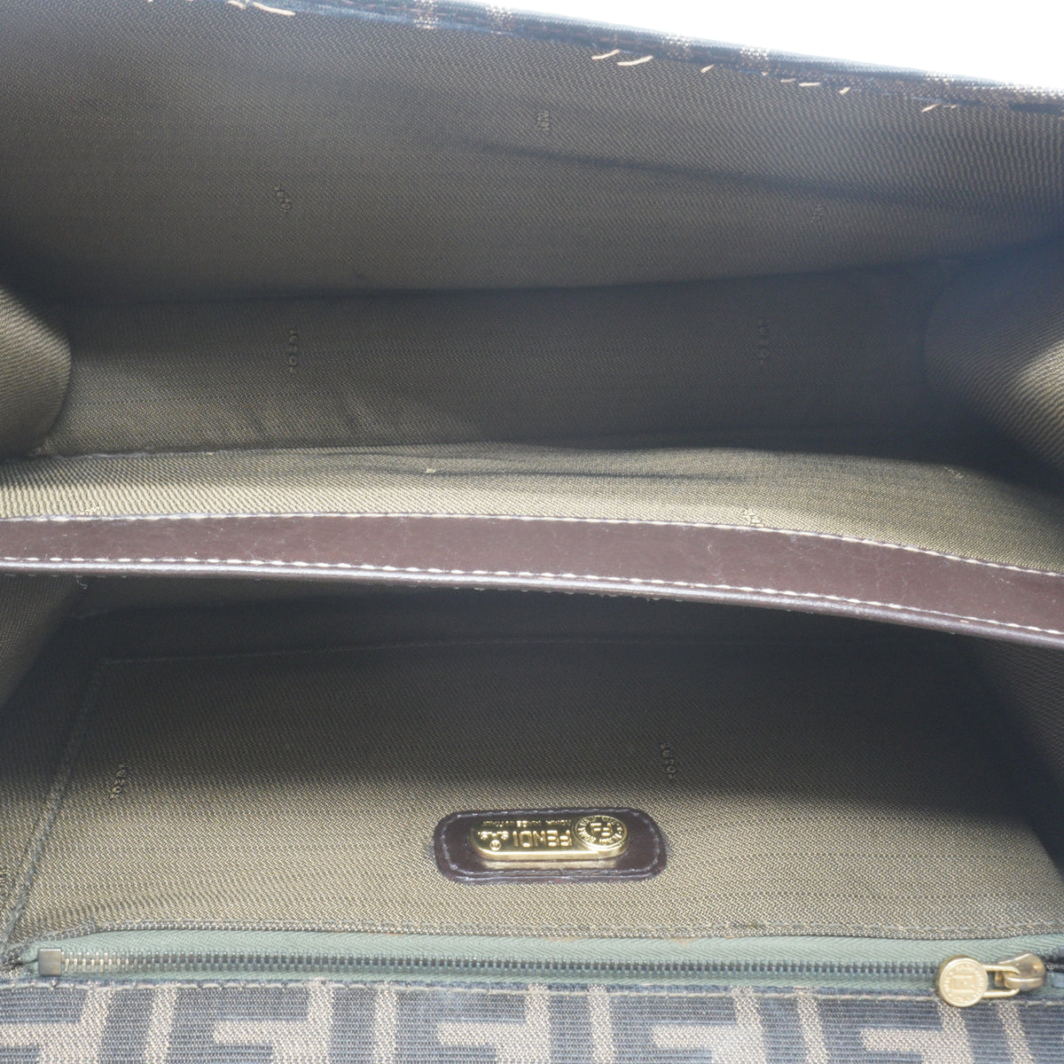 Fendi	Zucca-pattern canvas Medium GHW