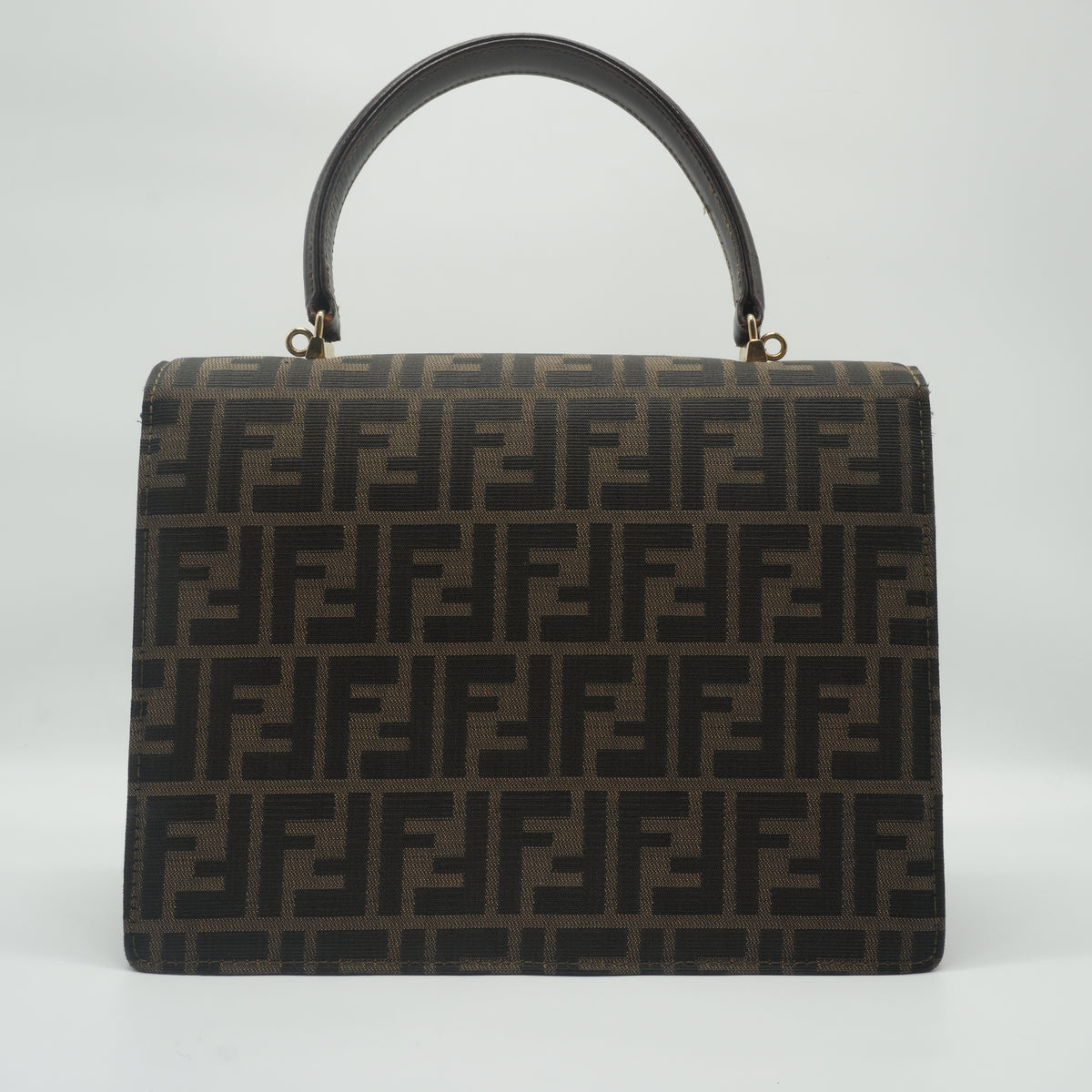 Fendi	Zucca-pattern canvas Medium GHW