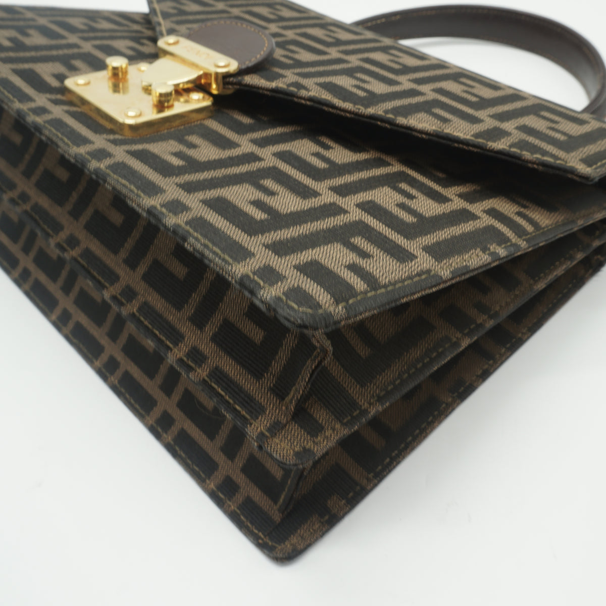 Fendi	Zucca-pattern canvas Medium GHW