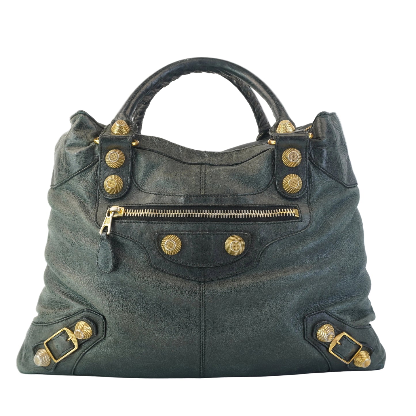 Balenciaga Perforated Classic City Bag