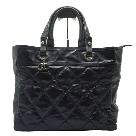 Chanel	"Paris-Biarritz Large Tote Purple Blue SHW "