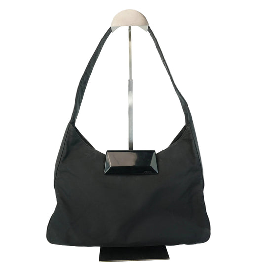 Prada Nylon Shoulder Bag Black