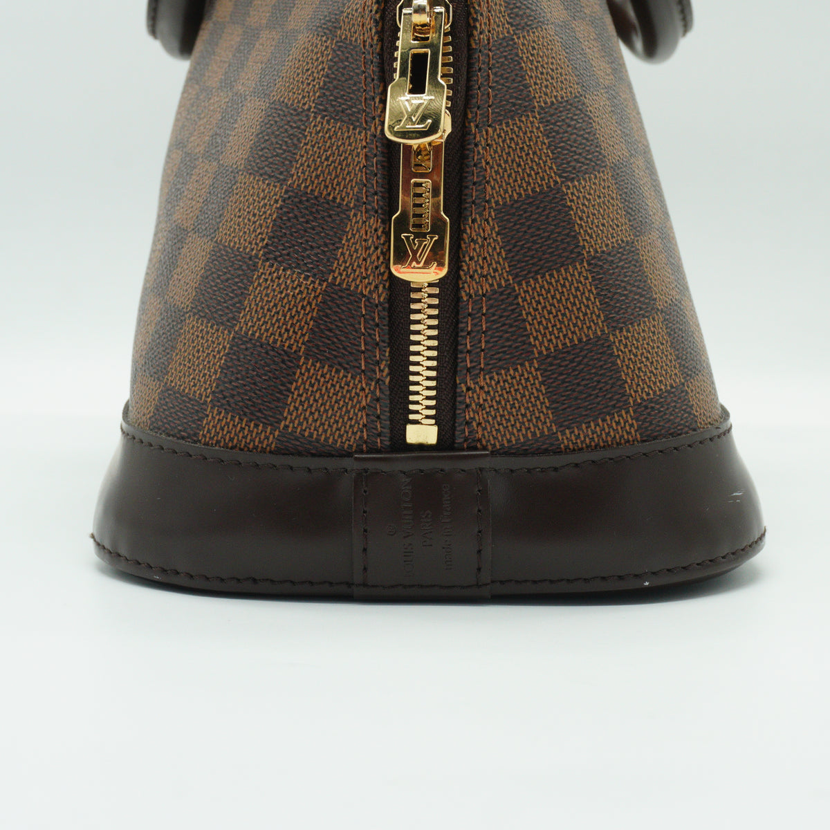 Louis Vuitton	Alma PM Damier Ebene GHW