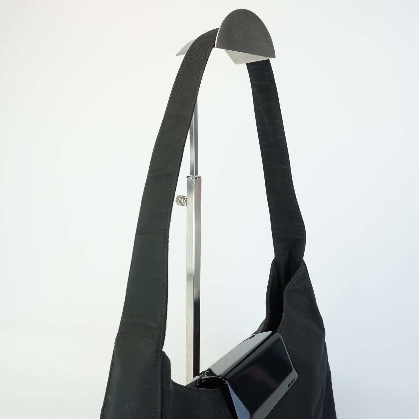 Prada Nylon Shoulder Bag Black