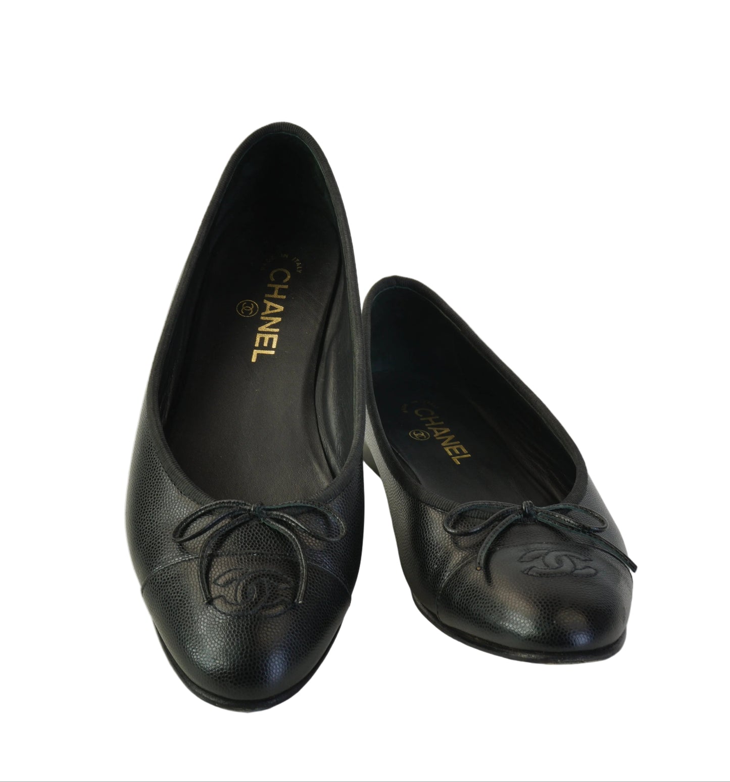 Chanel Ballerina Flats Black size 40