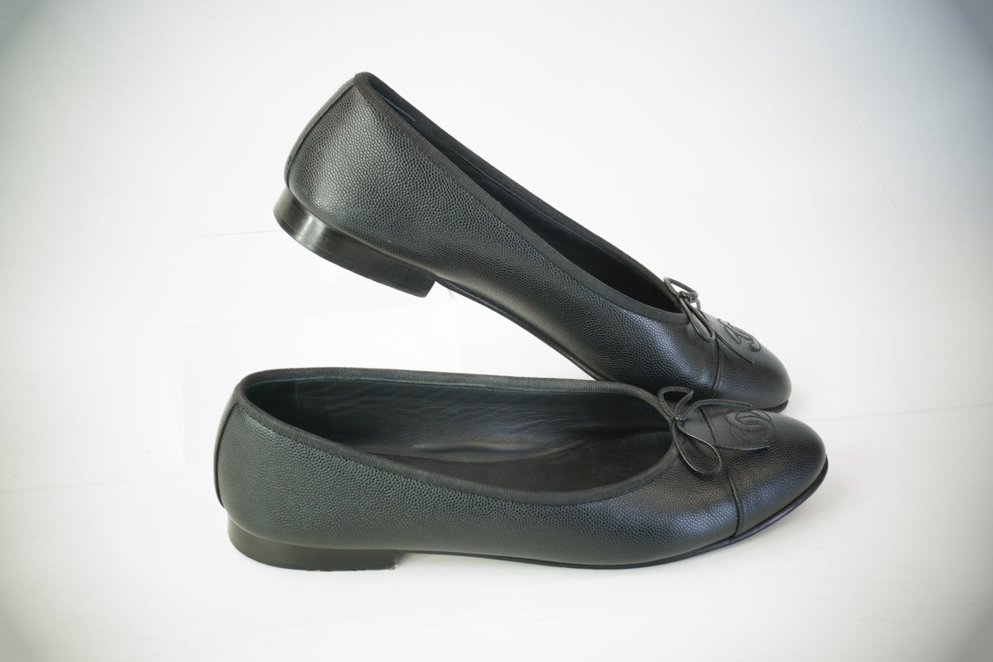 Chanel Ballerina Flats Black size 40
