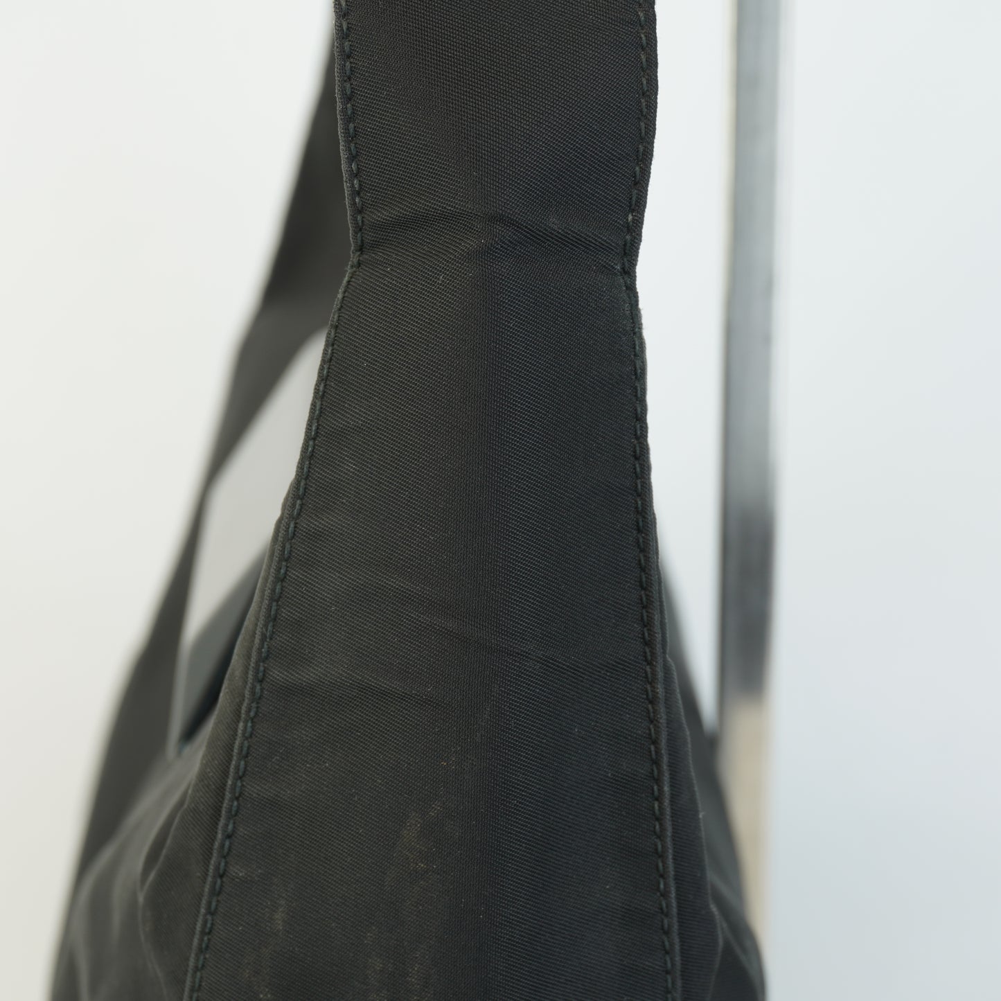 Prada Nylon Shoulder Bag Black