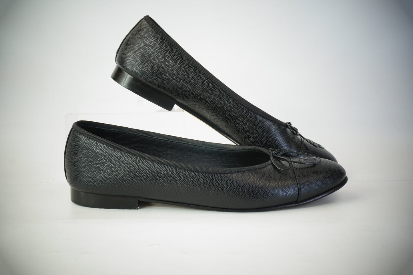 Chanel Ballerina Flats Black size 40