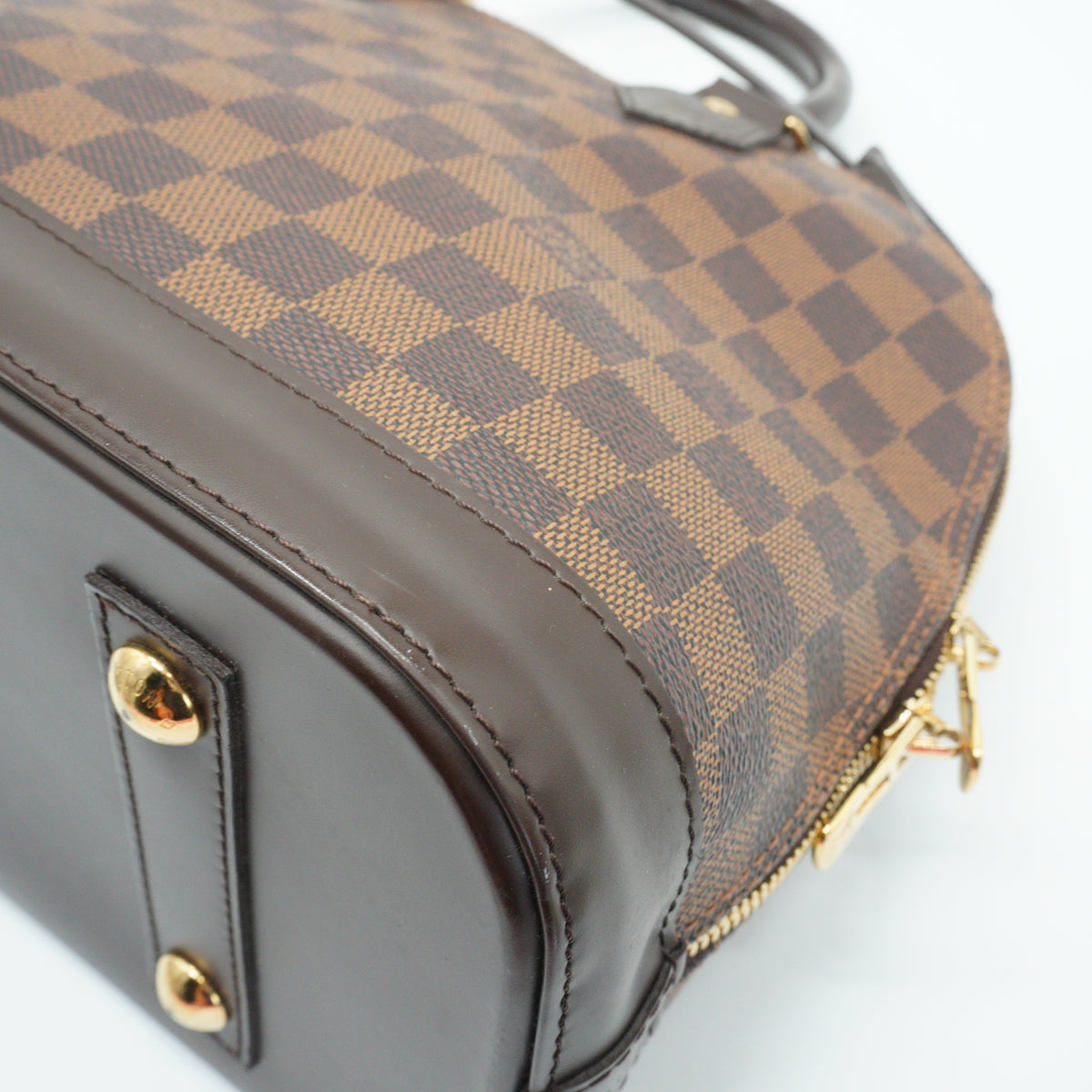 Louis Vuitton	Alma PM Damier Ebene GHW