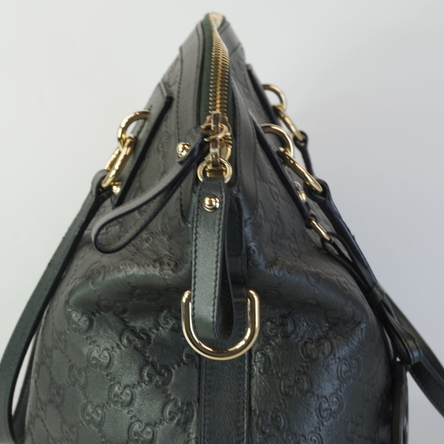 Gucci Guccisma Charm Dome Satchel GHW