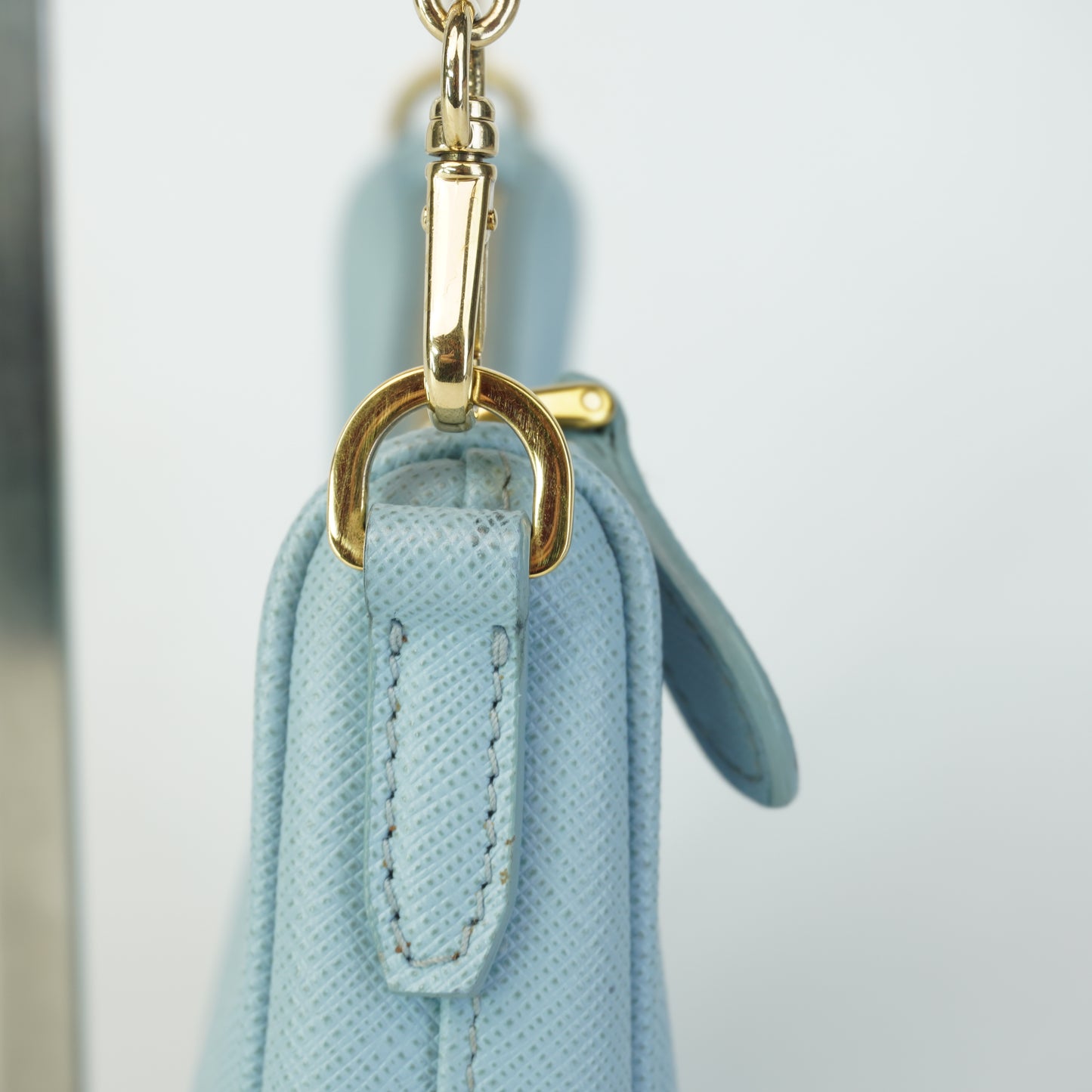 Prada Re-Edition Mini Baby Blue
