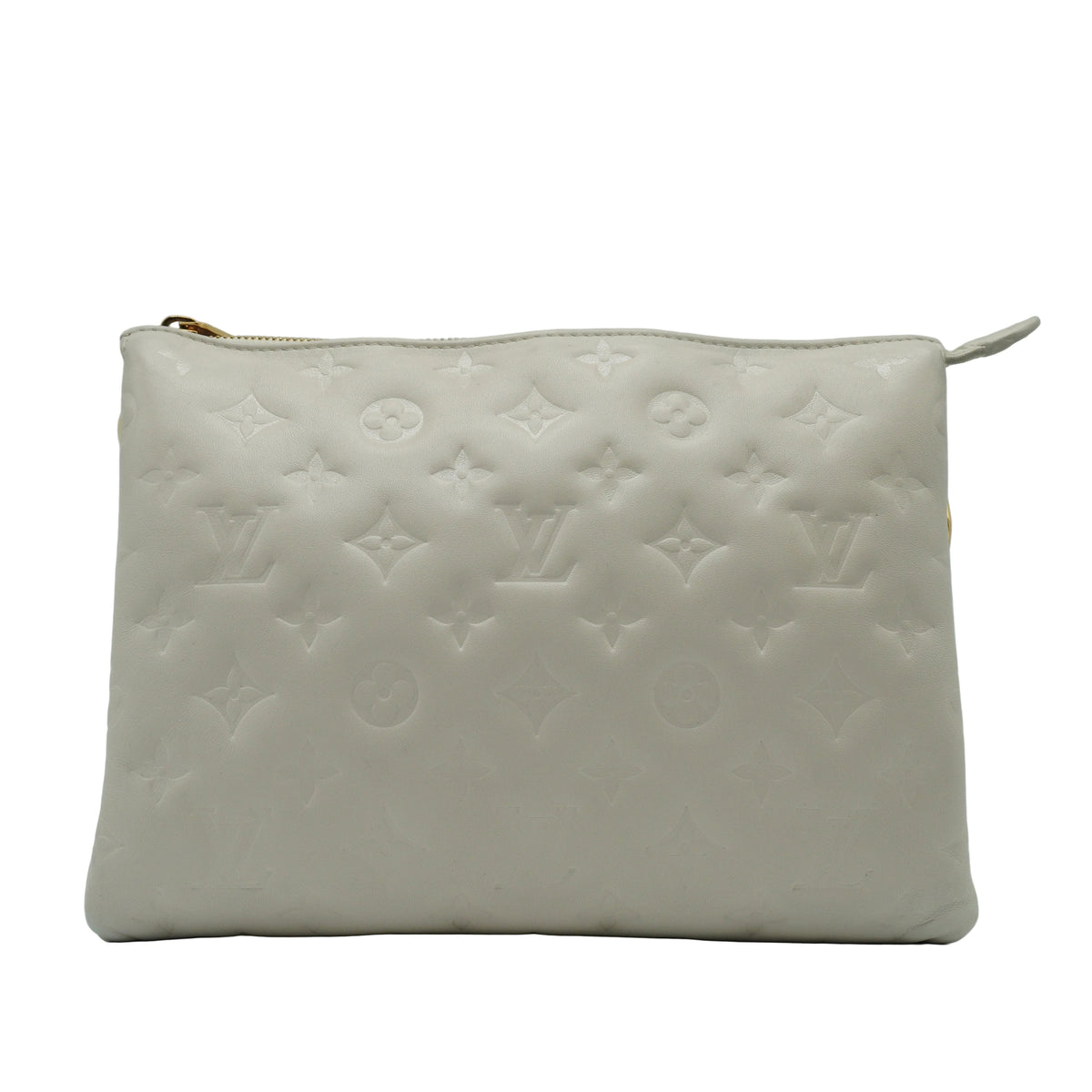 Louis Vuitton	Coussin PM Puffy Lambskin White Medium GHW