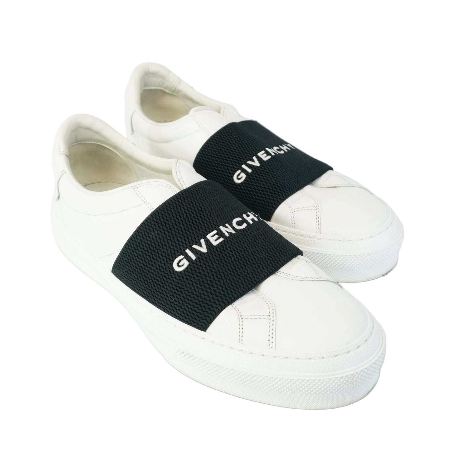 Givenchy City Sport Slip-On Sneakers White/Black Size 41