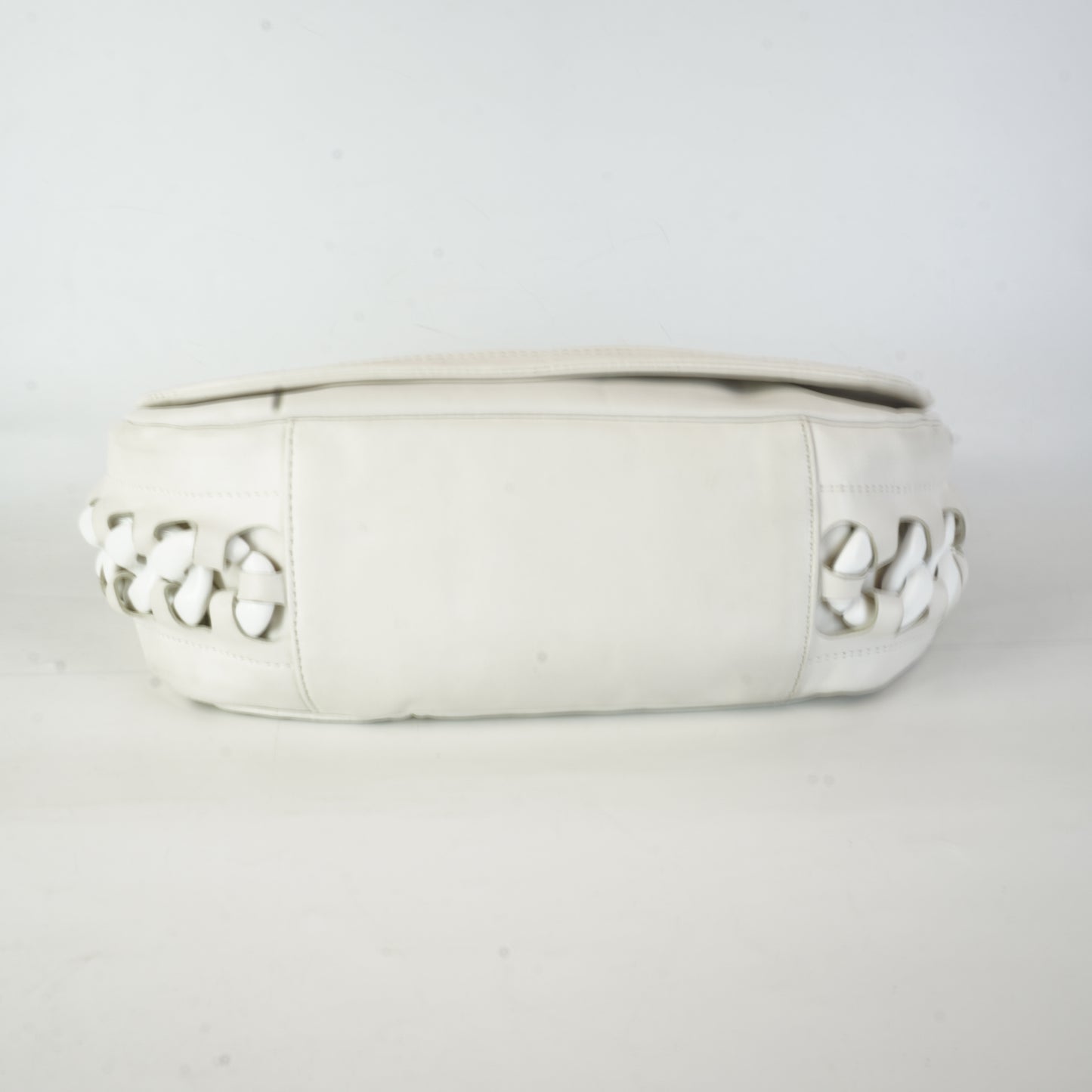 Chanel Modern Rhodoid Flap White