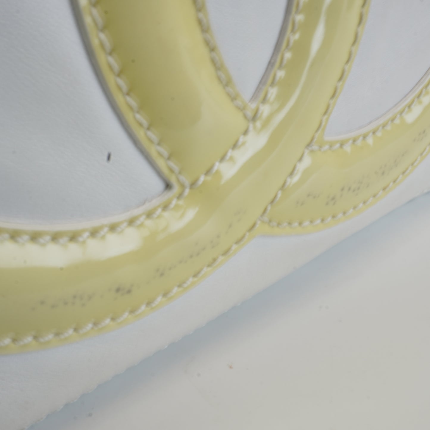 Chanel Modern Rhodoid Flap White