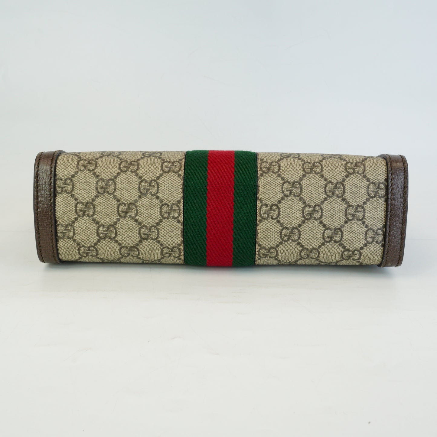 Gucci Ophidia GG Shoulder Bag Brown Trims Small GHW