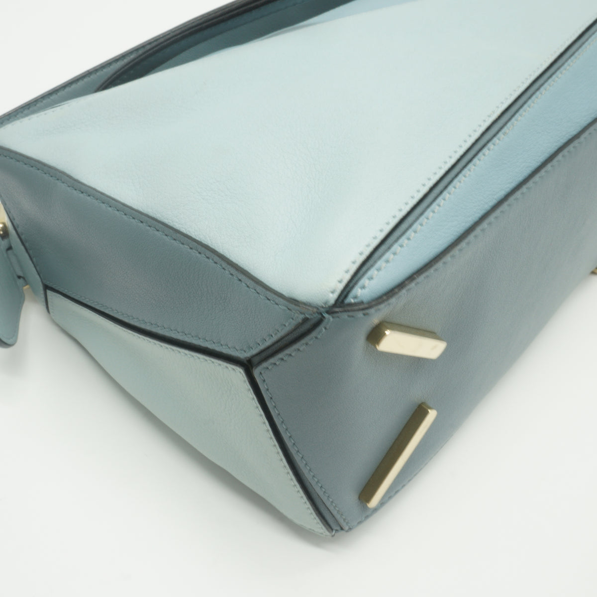 Loewe	Puzzle Bag Multi tone blue Small GHW