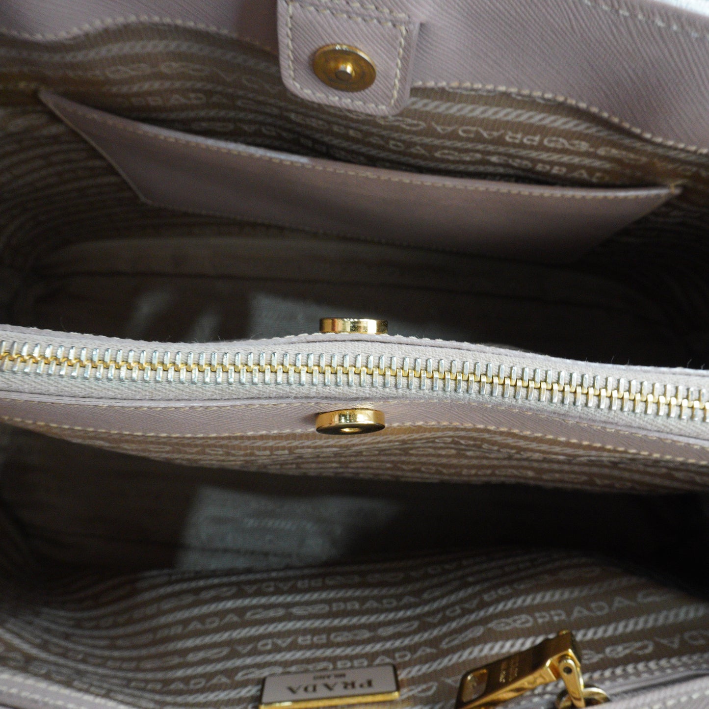 Prada Galleria Bag Double Zip Tote
