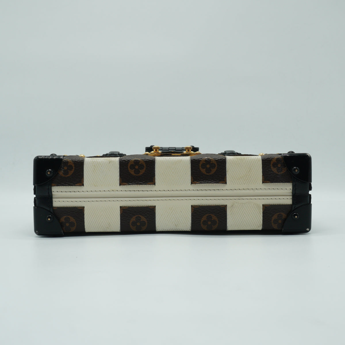 Louis Vuitton	Damier Tressage Petite Malle Mini GHW