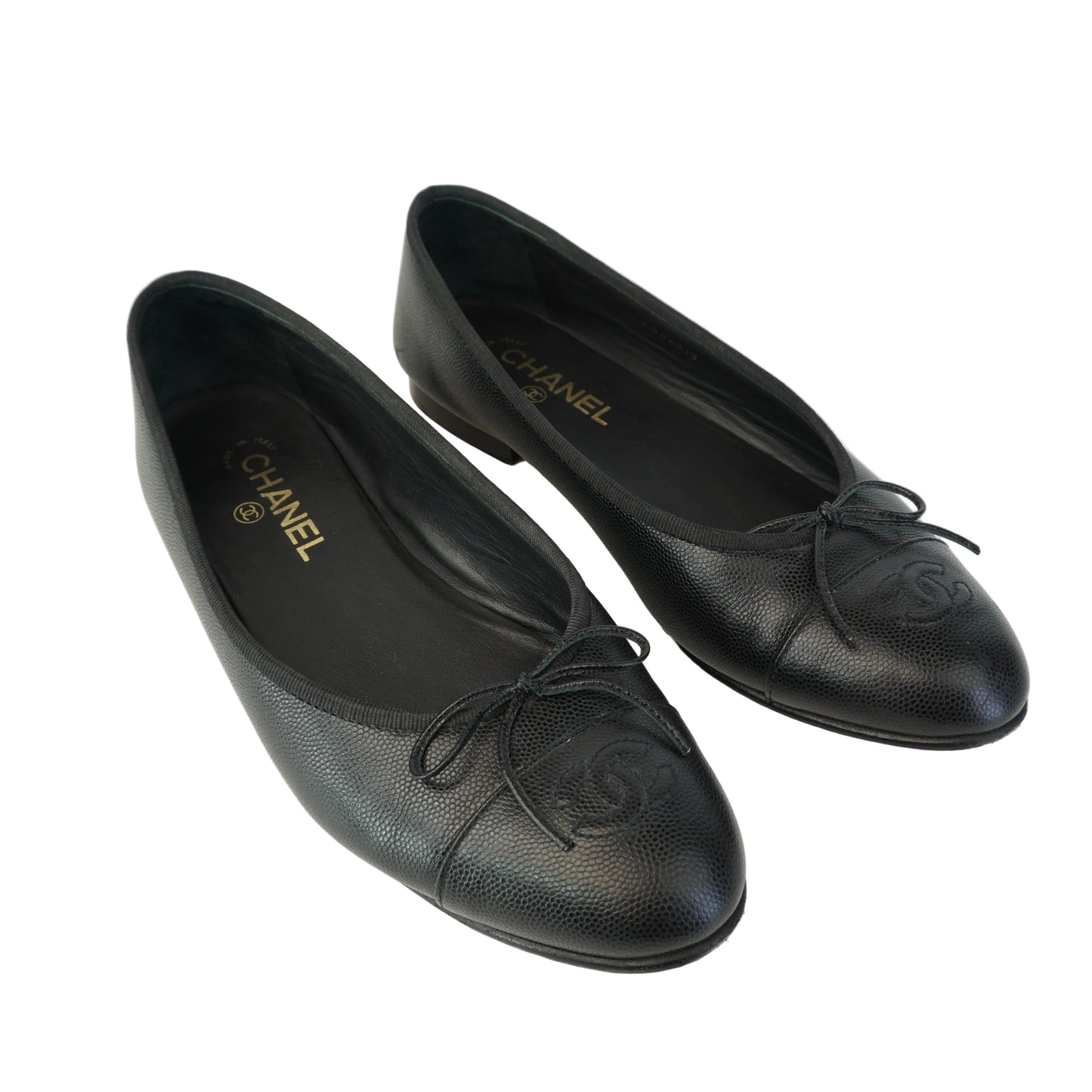 Chanel Ballerina Flats Black size 40